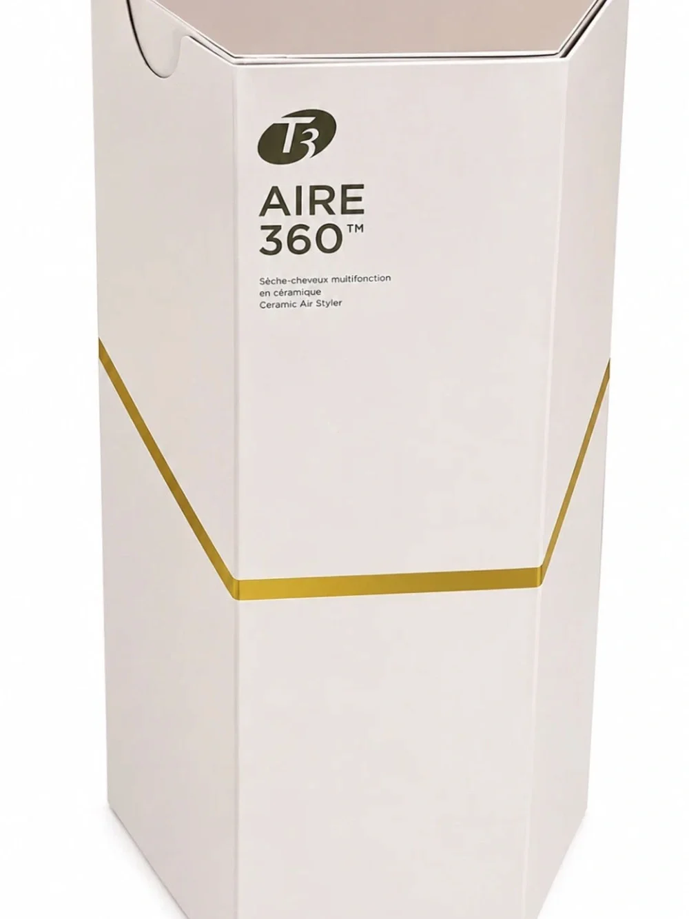 T3 AIRE 360 Air Styler Dual Voltage Ceramic Blowout Kit Satin Blush Gold (SEALED